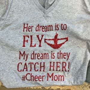 Cheer mom tshirts three for the price of one!